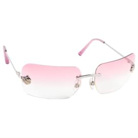 Chanel Silber Rosa Kamelienblume 4085 Sonnenbrille