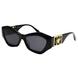 Gianni Versace Black Gold Medusa Sunglasses MOD421