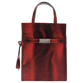 Tory Burch Red Fur Handbag