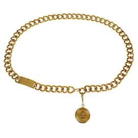 Chanel Vintage Medaillon Kettengürtel aus Metall