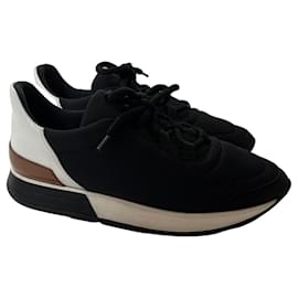 Hermès Miles Sneaker Schwarz Nylon