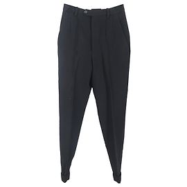 Pantalones rectos Isabel Marant en poliéster negro