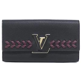 Portafoglio lungo Capucines Taurillon Louis Vuitton