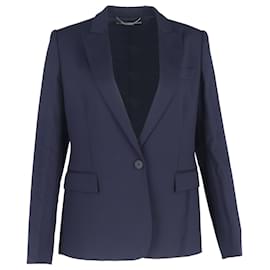 Stella Mc Cartney Blazer y pantalones de un solo botón Stella McCartney en lana azul marino