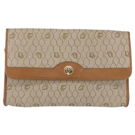 Cadena de lona vintage en panal de abeja Christian Dior
