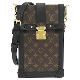 Vertikale Schultertasche Pochette Trunk Monogramm Louis Vuitton