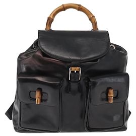 Gucci Vintage Bamboo Leather Medium