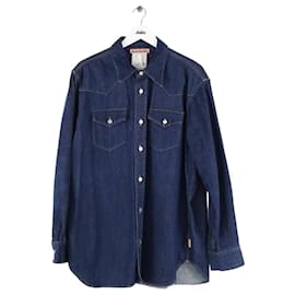 Camicia di cotone blu - Acne