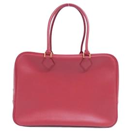 Hermès Plume Handtasche in Rouge Vif