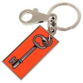 Hermes Illusion Key Ring in Orange - Hermès