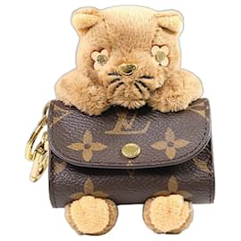 Portachiavi Charm Gatto Monogramma Louis Vuitton