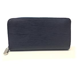 Cartera Zippy Louis Vuitton en Epi Azul Índigo
