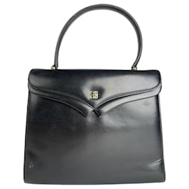 Borsa in pelle vintage Givenchy nera