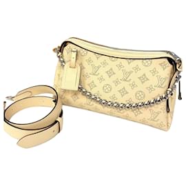 Borsa a Spalla Louis Vuitton Mahina M24255 Hand It All PM Galle 2 in 1