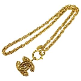 Collana Vintage Coco Mark Matelassé di CHANEL