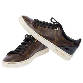 Scarpa LOUIS VUITTON FrontRow in Tela Marrone - 103244