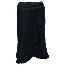 Falda envolvente de lana negra Isabel Marant