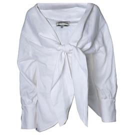 Andres Otalora, Leinenbluse mit Schleife - Autre Marque