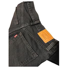 Jeans Levi's Ribcage Wide Leg negros