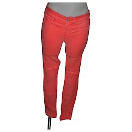 Jeans Skinny Stretch Marc Jacobs Rosa Salmón