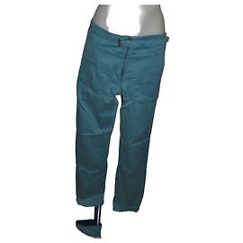 Golden Goose Deluxe Brand Golden Goose Chino Hose aus Baumwolle Blau Grün