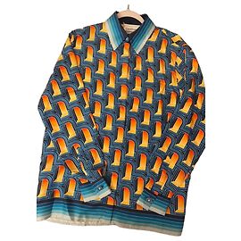 Camisa de seda estampada Casablanca