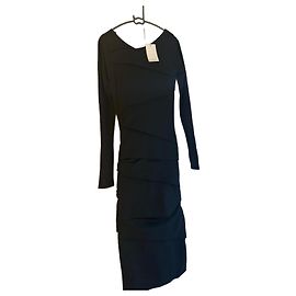 Autre Marque RAEY Schwarzes figurbetontes Kleid Größe 36