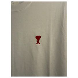 T-shirt bianca Ami de Coeur in cotone