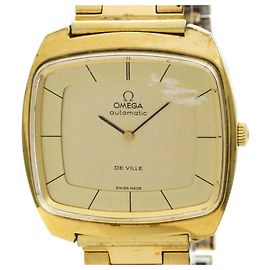 Orologio automatico da uomo OMEGA De Ville Cal 711 placcato oro