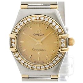 Orologio OMEGA Constellation Diamante Oro 18K Acciaio 1367.10