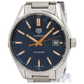 TAG HEUER Carrera Stainless Steel Quartz Mens Watch WAR1112