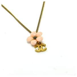 Collana a catena Camelia con marchio Coco 05A di CHANEL