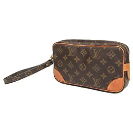 Borsa Clutch Louis Vuitton Monogram Marly Dragonne PM