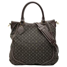 Borsa Angele Mini Lin Monogramma Marrone Louis Vuitton