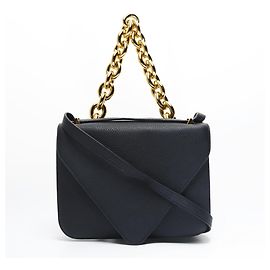 Borsa a spalla in pelle Mount Envelope con catena Bottega Veneta