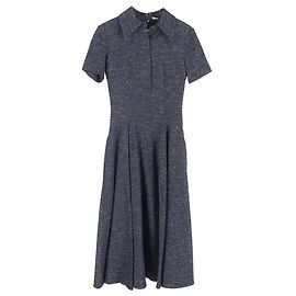 Autre Marque Vestido midi de camisa de denim con cinturón Jody de Emilia Wickstead en algodón azul
