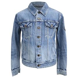 Chaqueta Clásica Saint Laurent en Denim Azul Claro