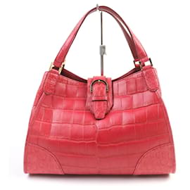 Borsa a mano in coccodrillo COCOCELUX GOLD - Autre Marque