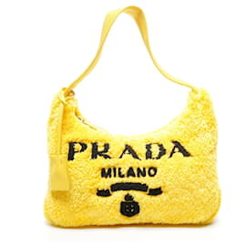 Borsa a Spalla Prada Terry Re-Edition 2000 Spugna