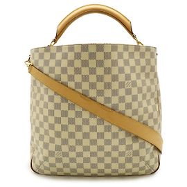 Borsa a Spalla 2 in 1 Sophie Damier Azur di Louis Vuitton