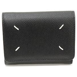 Maison Martin Margiela Billetera Compacta de Cuero Maison Margiela SA3UI0017P4745T8013