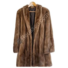 Autre Marque Abrigo de visón real – Vintage – Pieza de lujo atemporal