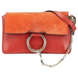 Borsa a spalla Faye rossa - Chloé