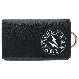 Bulgari Leder-Schlüsselanhänger Bvlgari x Fragment