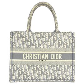 Christian Dior Dior Oblique bestickte Buch-Tote