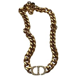 Collana Choker Dior placcata oro