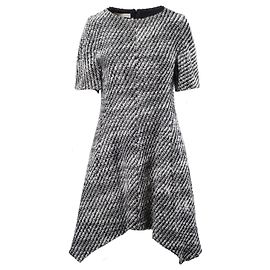Stella Mc Cartney Abito Mini Asimmetrico in Tweed Stella McCartney