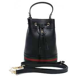 Borsa a secchiello Ophidia Piccola Nera - Gucci