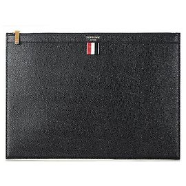 Thom Browne Pochette Medium à Rabat Trois Rayures
