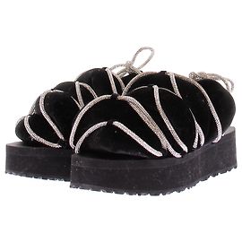 Autre Marque Sandali AHDIID in denim e rosa Taglia 38